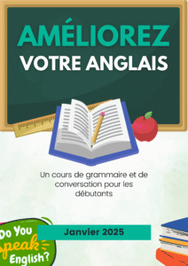 Commencez un voyage passionnant vers la maîtrise de la langue anglaise grâce à notre cours de formation GRATUIT de 12 semaines, spécialement conçu pour les débutants.